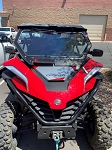 Dirt Warrior Cf Moto Z Force 950 H.o. Front Windshield 2021+