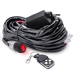 Infinite Offroad Light Bar Wiring Kit (Switch & Remote w/ Strobe Function)