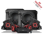 SSV Works 2024-2025 Can-Am® Maverick R, Phase-5 V-Spec 1650watt 6-Speaker System