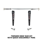 Zbroz Racing Polaris Rzr Turbo S/turbo S 4 Sway Bar Kit W/ Billet Link Rods