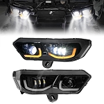 Kemimoto LED Headlights Assembly Kit for Can-Am Defender HD10|9|8|7|5
