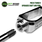 MTS Offroad UPGRADED Front Shafts and Shock Forks for Pro R/Turbo R Ultimate- Set of 2