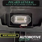 Automotive Custom Lighting Polaris General Dome Light Kit – Fitted 