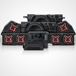SSV Works 2026-Up CanAm Defender HD11 Phase-7 V-Spec 1,650watt 8-Speaker Audio Kit w/MRB4