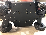 Trail Armor General 1000 Full Skids with Standard Slider Nerfs or Trimmed for Polaris Kick Out Steel Rock Sliders (2016-2019)