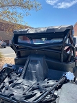 Dirt Warrior Cf Moto Z Force 950 H.o. Rear Windshield 2021+