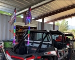 Dirt Warrior Polaris Rzr Turbo S Rear Windshield 2018-2021