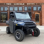 Bent Metal Polaris Ranger XP 1000 Vented Glass Windshield