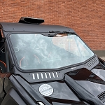 Bent Metal CFMOTO ZForce Z10 Vented Glass Windshield