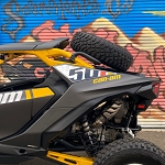 FUTV Can-Am Maverick R Dual Clamp Spare Tire Mount