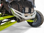 Elektric Offroad 2022-2025 Polaris RZR Pro R/ Turbo R Machined Billet Front Winch Bumper (Clear Anodize)