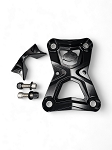 Elektric Offroad 2022-2025 Polaris RZR Turbo R/Pro R Radius Rod Plate with Tow Hook Black