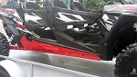 AFX Rock Sliders Kit Polaris RZR 1000 / Turbo XP4 4 Seats 2015-2022