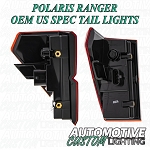 Automotive Custom Lighting Polaris Ranger Oem Us Spec Taillights 2018-2022