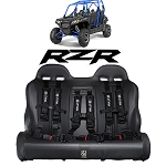 UTVMA RZR 900/800 Rear Bench Seat W Harnesses (2010-2014)