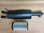 GSE Performance Polaris Ranger 1000 Xp, Crew Performance Muffler + High Flow Air Filter Combo
