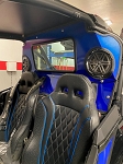 Dirt Warrior Polaris Rzr Turbo S Rear Windshield W/ Speakers Cut-out 2018-2021