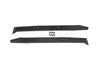 HCR Racing Turbo S Skid Plates - Trailing Arms Only