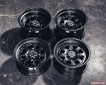 Agency Power VR Forged D15 Wheel Package for Dunes Polaris RZR 15x7 15x10 Matte Black
