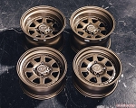 Agency Power VR Forged D15 Wheel Package for Dunes Polaris RZR 15x7 15x10 Satin Bronze