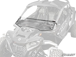 Super ATV Can-am Maverick R Scratch-resistant Half Windshield