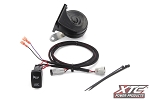 XTC Honda Pioneer Plug and Play Horn Kit with Laser Engraved Blue Lit Rocker Switch