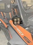 Misfit Garage XP1000 / XP Turbo / Turbo S A-Pillar Light Pod Mount (Bolt On)