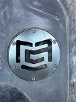 Misfit Garage Kawasaki KRX Floor Drain Cover W/ Misfit Garage Logo