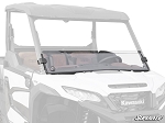 Super ATV Kawasaki Ridge Half Windshield