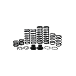 Zbroz Racing Polaris Rzr Xp 4 1000/turbo Stage 1 Dual Rate Spring Kit (Walker Evans Needle Shock)