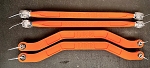 ORB Hd Billet Radius Rod Set - Polaris Pro R/Turbo R