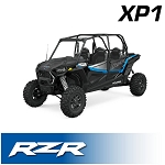 Rugged Radios Polaris RZR XP 1000 Complete Communication Kit with Bluetooth Intercom and 2-Way Radio
