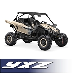 Rugged Radios Yamaha YXZ 1000R Complete Communication Kit with Intercom and 2-Way Radio