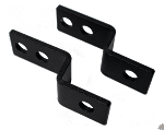 Rhino Whip Mount Brackets For Polaris RZR - Angled