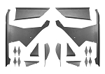 S3 Powersports Can-am Maverick R Lower A-arm Weld-in Gusset Kit