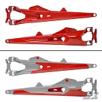S3 Polaris Rzr Pro R Trailing Arms Weld-in Gusset Kit