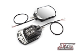 XTC SIX12 Lit Side View Mirrors with Amber Backlight