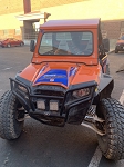 Dirt Warrior Polaris Rzr Xp 900 Front Windshield 2011-13