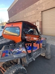 Dirt Warrior Polaris Rzr XP900 Rear Windshield 2011-13