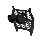 MBRP Single Wall, Angle Cut, Dual 4-inch Outlet Tip With Shield, T85329 - 2024+ Maverick R