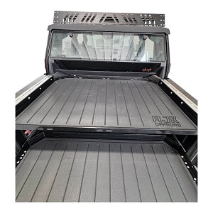 3/8″ wheat-pattern rubber bed mat for AJK Offroad Polaris Xpedition bed tray 