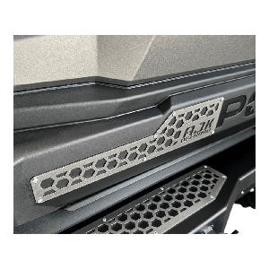AJK Offroad tailgate accents installed on Polaris Xpedition 