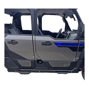 AJK Offroad lower door accent installed on Polaris Xpedition door 