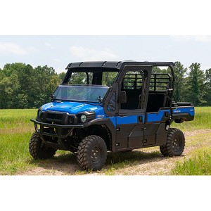 Seizmik Framed ½ Upper Door Kit installed on Kawasaki Mule Pro FX 