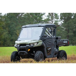 Seizmik framed door kit installed on Can-Am Defender HD10 